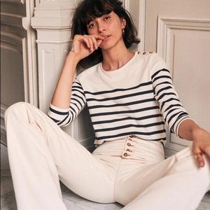 SÉZANE Lois Striped Blouse